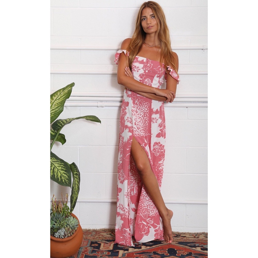 Flynn Skye Bardot Mini Dress